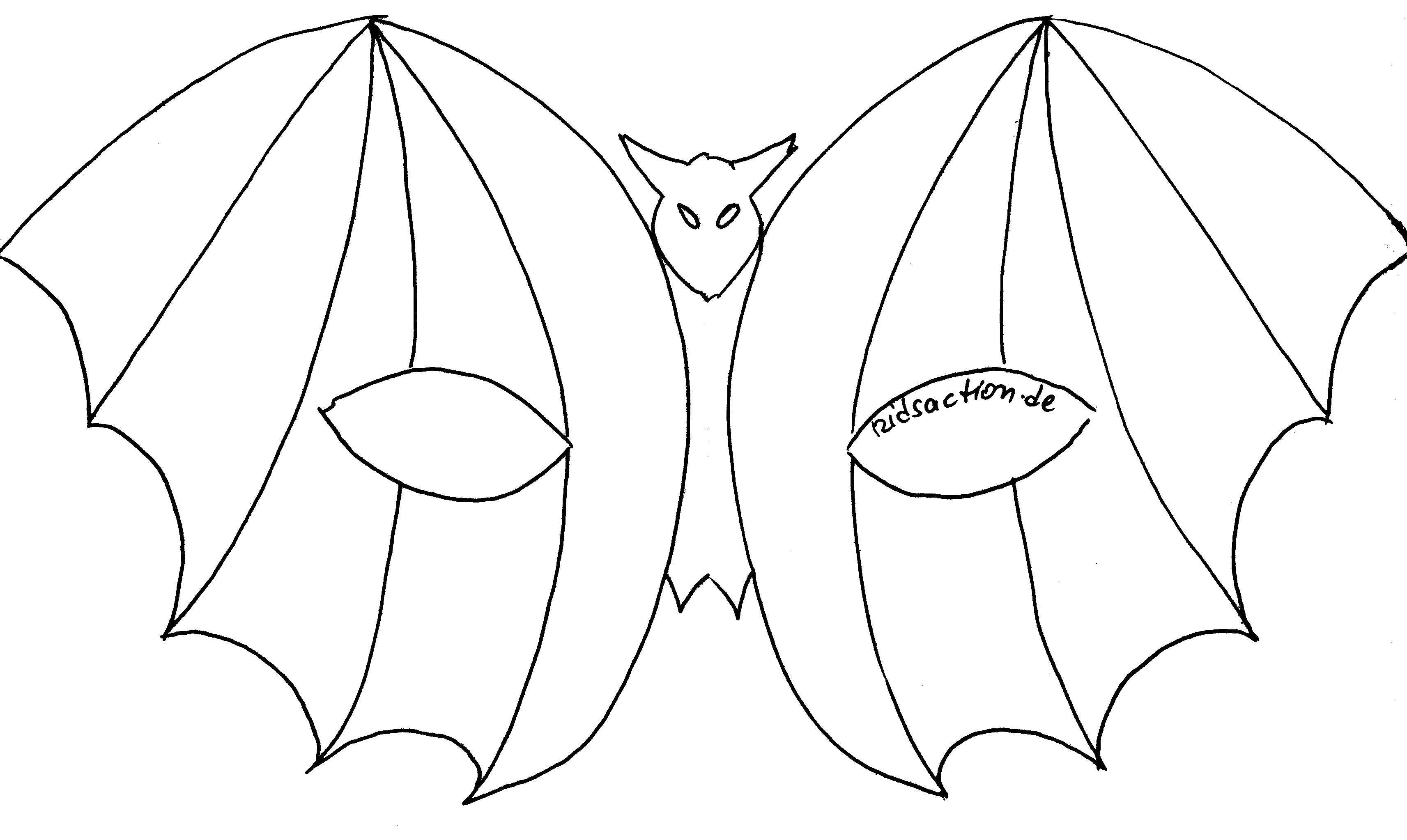 Basteln Kidsaction De Masken Fledermausmaske Basteln